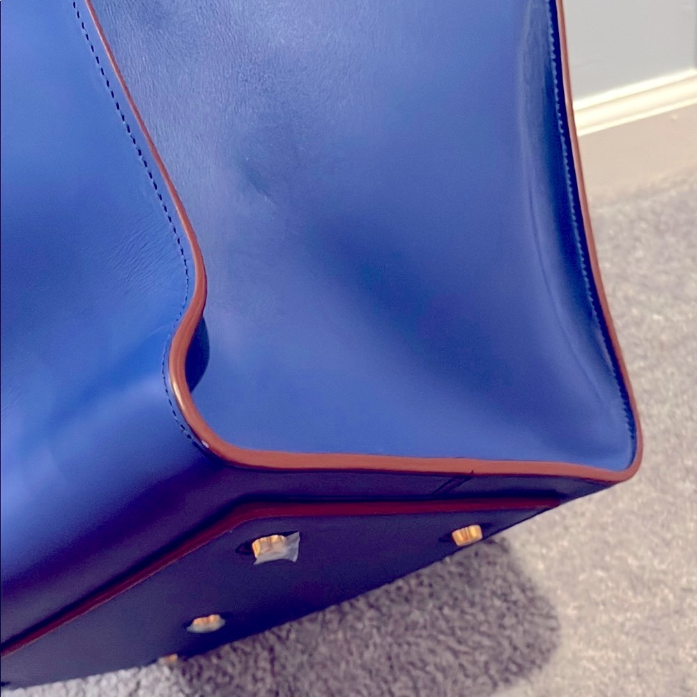 Celine Blue Tote Bag in Excellent condition - Picture 8 of 14